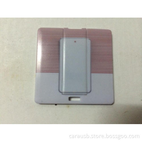 CaraUSB Plastic card type USB Flash disk custom corporate gifts color print Philips Logo Creative 8GB card memory sticks